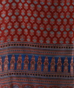 Geometric Block Print Rayon Kurti